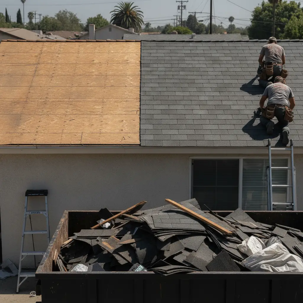 Storm Damage Roof Replacement in Van Nuys, CA in Van Nuys, CA